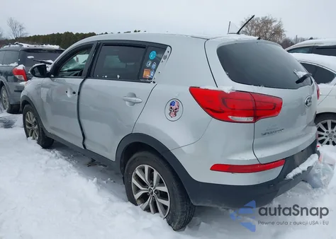 2015 Kia Sportage Lx z USA, uszkodzony, nr VIN KNDPBCAC7F7782297